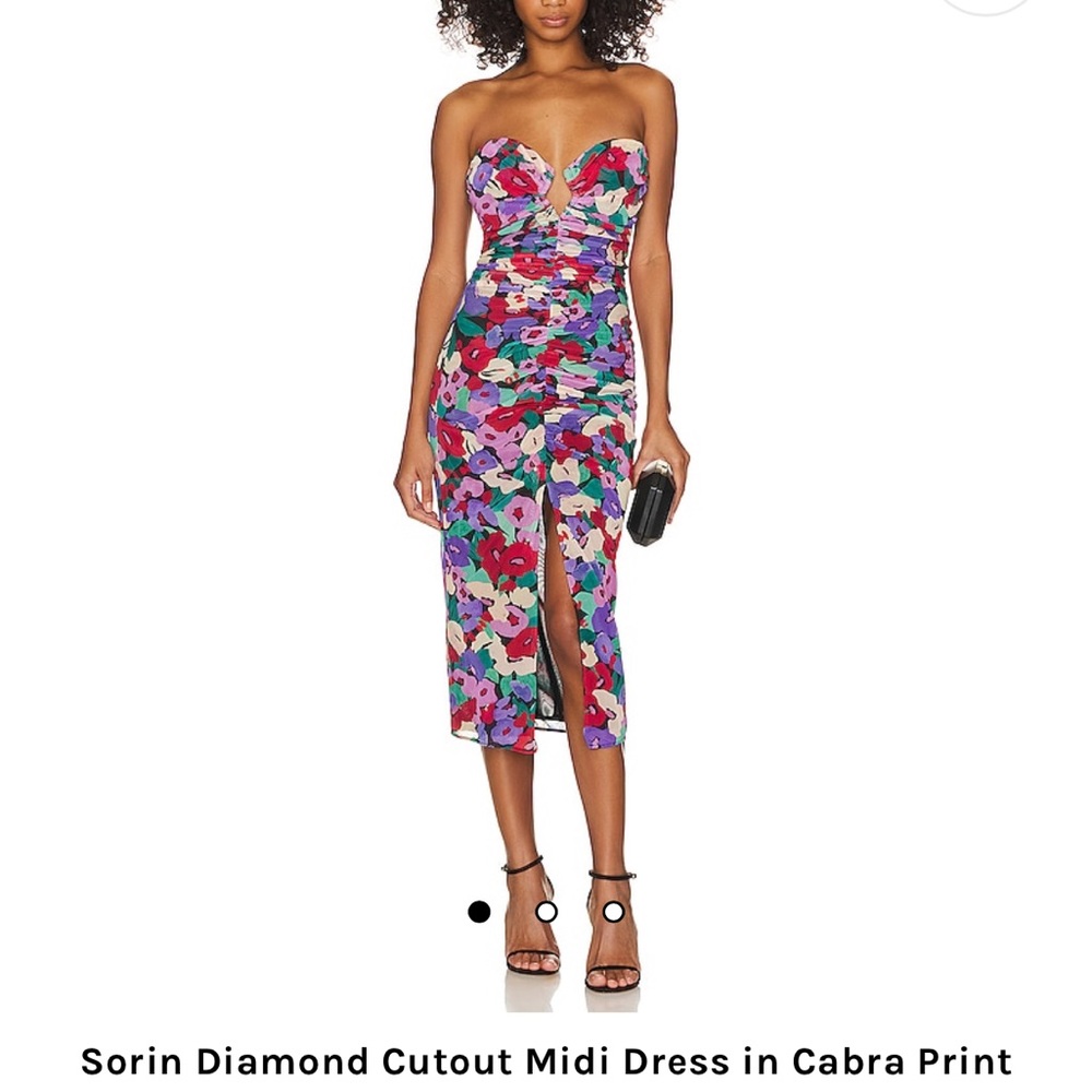 Maxi strapless dress
